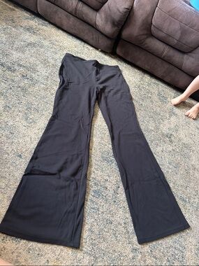 HALARA Black Boot-Cut Flare Pants